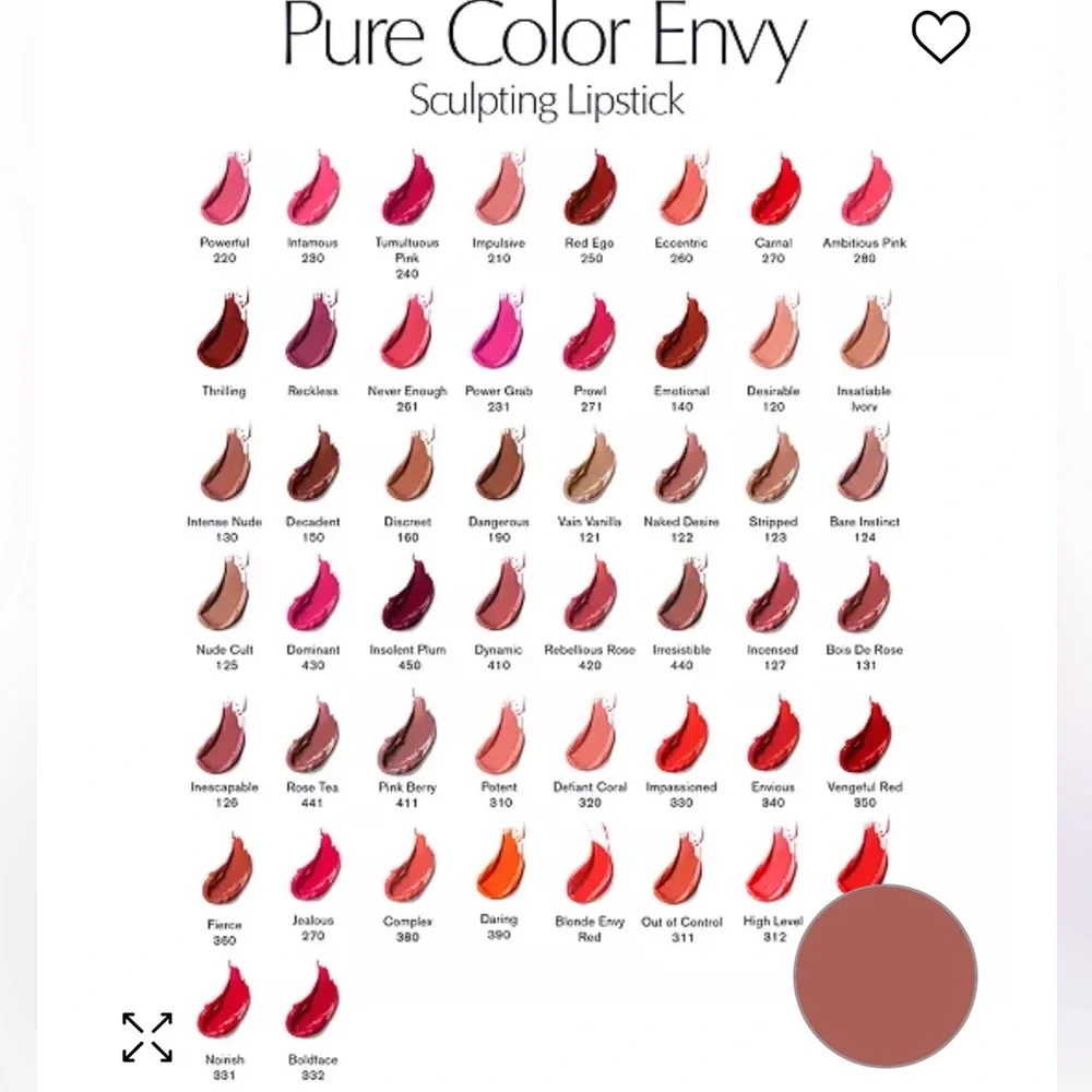 ESTEE LAUDER Persuasive 333 Pure Color Envy Lipstick Burnt Apricot $33 NWOB